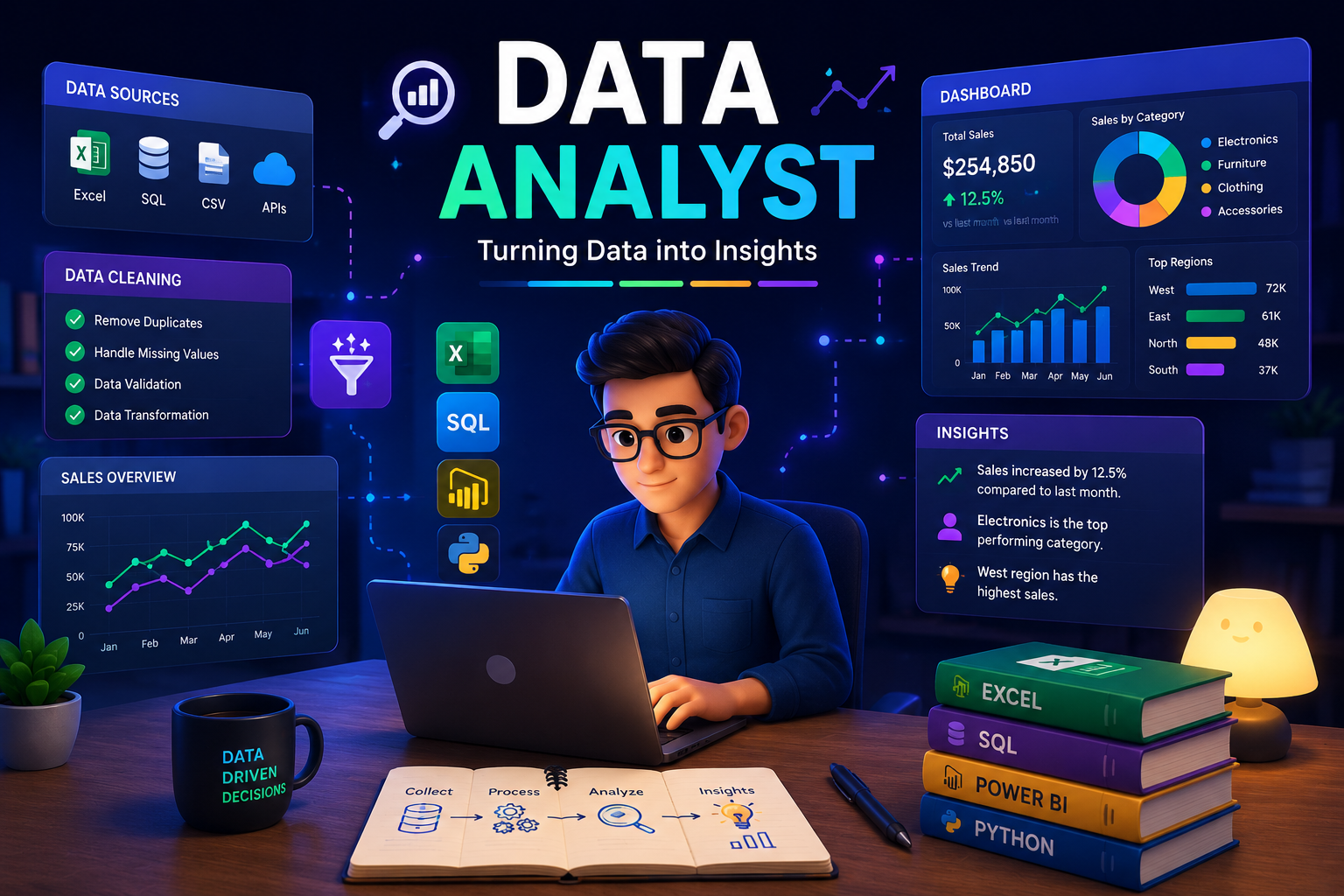 Data Analytics: Beginner to Advanced